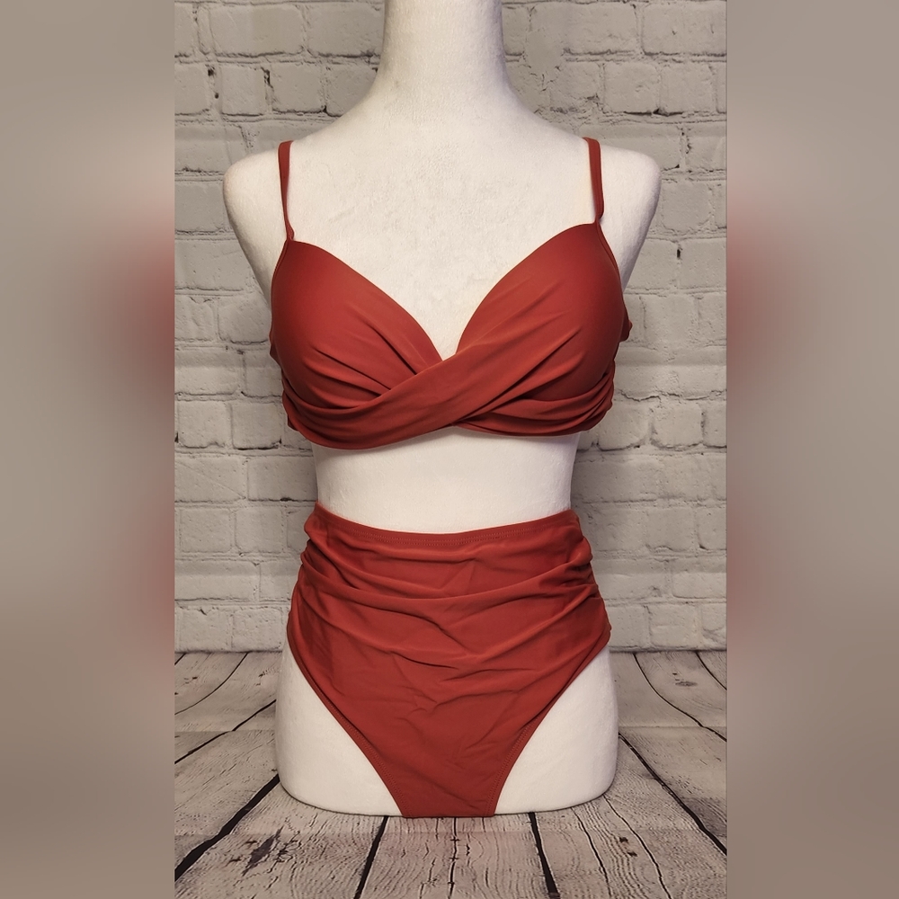 NWT Cupshe Bikini 3 piece set